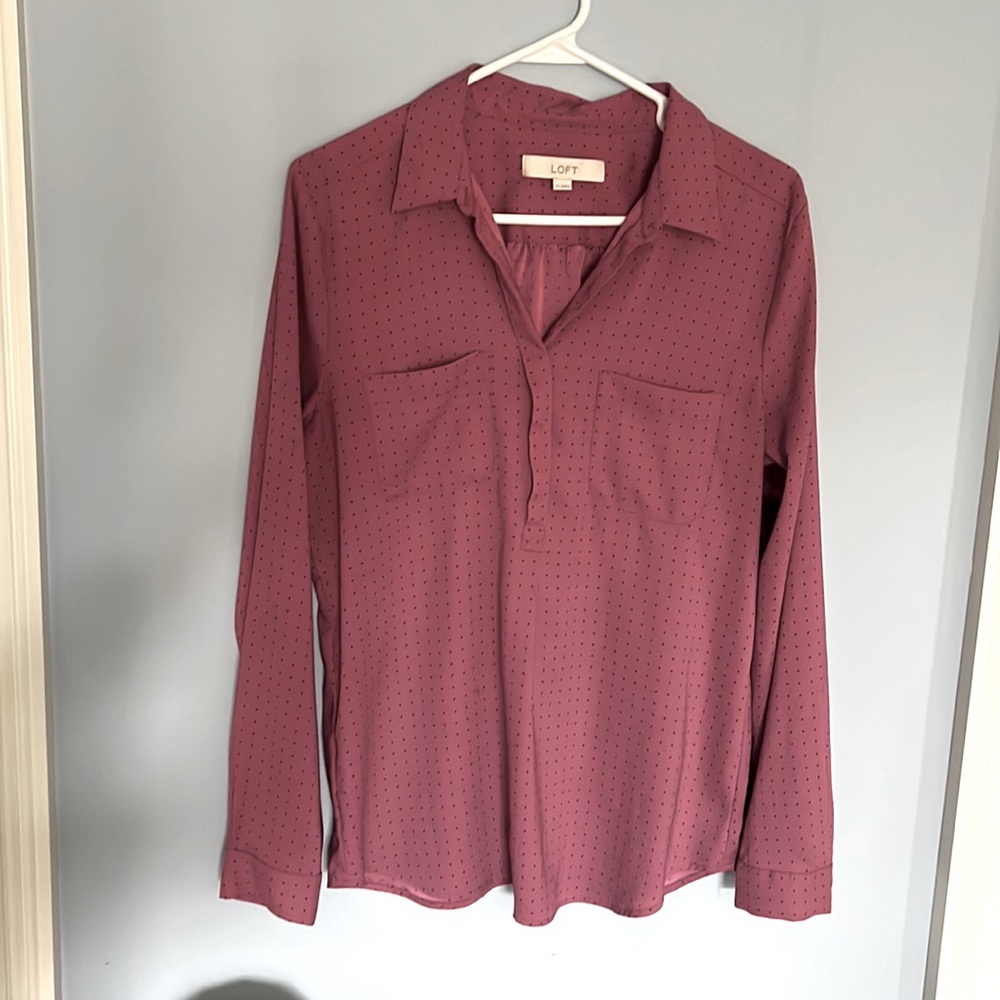 LOFT blouse, size medium